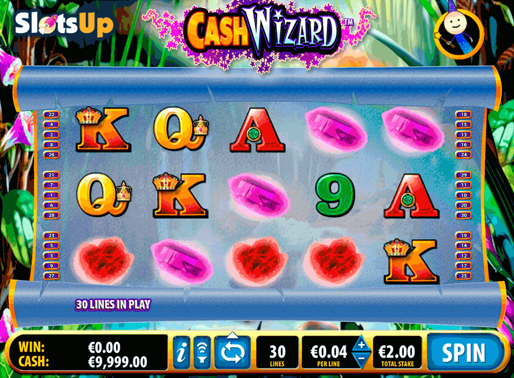 Free Online Cash Wizard Slot Machine - sagenew
